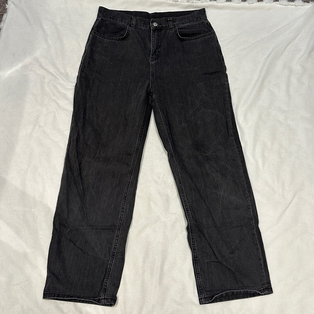 Urban Outfitters As You Jeans Dark Grey Vintage Black Size 6